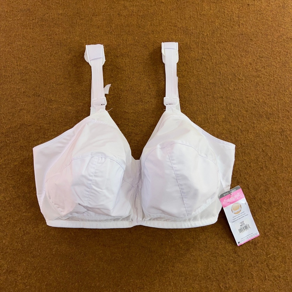 Exquisite Form Womens 44DD White Wire Free Classic Support Bra 5100532 NWT *Flaw